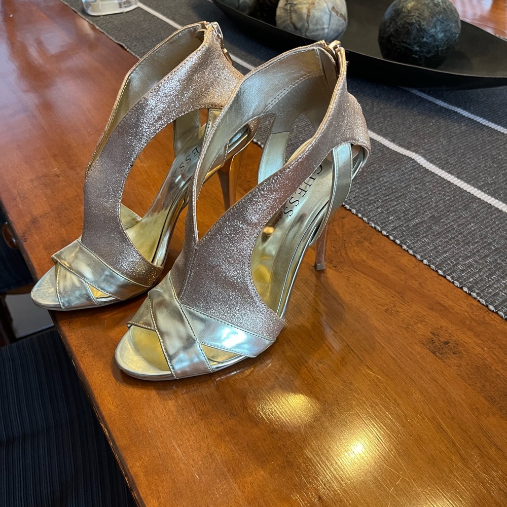 High heels with some sparkle